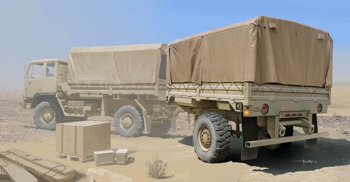Actual product image Trumpeter M1082 LMTVT