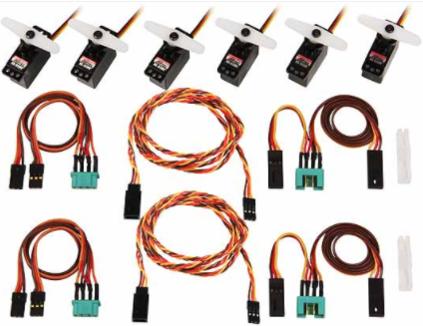 Image du produit Multiplex ServoSet avec jeu de câbles M6/UNI LENTUS (complet)