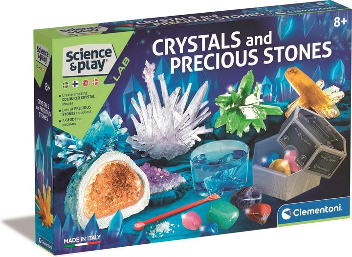 Clementoni Giant Crystals & Precious Stones (Nordique)