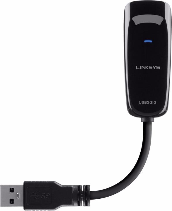 Actual product image Linksys Gigabit Ethernet Adapter (USB 3.0)