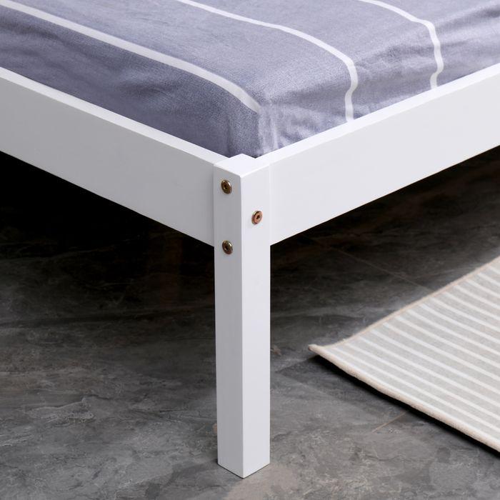Immagine prodotto Swisshandel24 Letto a soppalco Lilly 80x200 cm / 120x200 cm, bianco (80 x 200 cm / 120 x 200 cm)