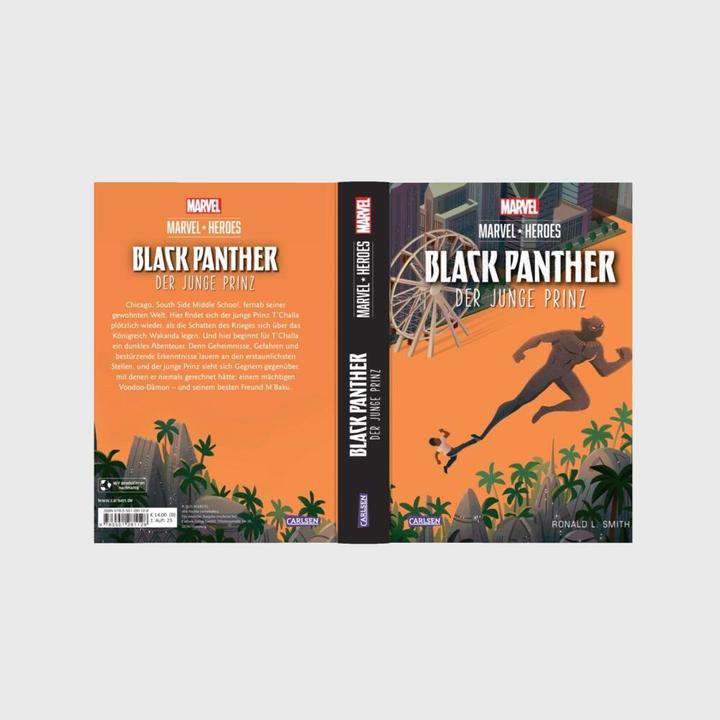 Produktbild Marvel Heroes 4: Marvel Heroes: Black Panther 1 - Der junge Prinz (Ronald L. Smith, Deutsch)