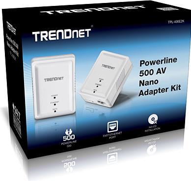 Produktbild Trendnet TPL-406E2K Mini Starterkit (500 Mbit/s)