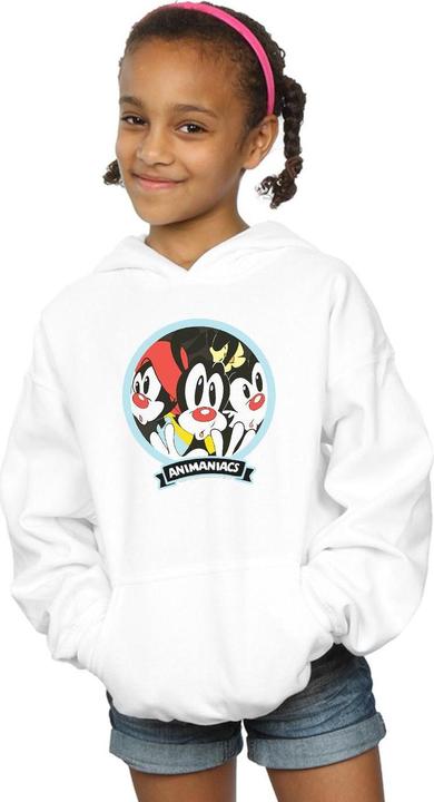 Actual product image Universal Textiles Girls Fisheye Group Hoodie (152, 158)