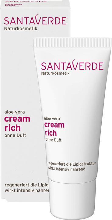 Actual product image SantaVerde Aloe Vera Cream Rich (30 ml, Day cream)