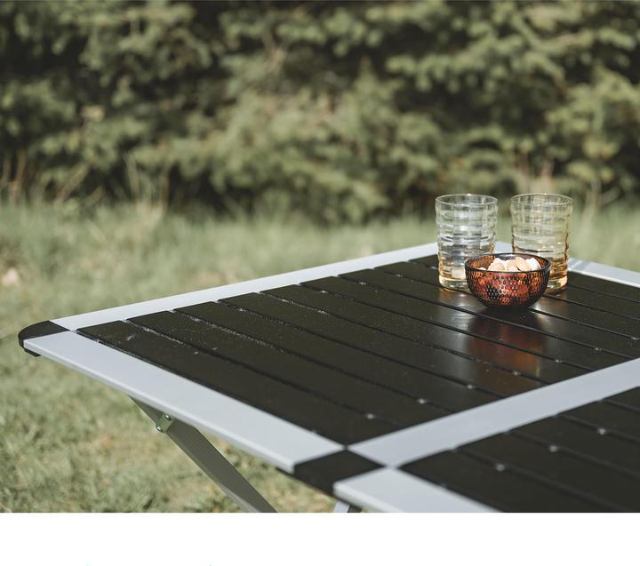 Actual product image Easy Camp Camping-Tisch Aspen Table L 540033 (aluminium/schwarz, Modell 2025)