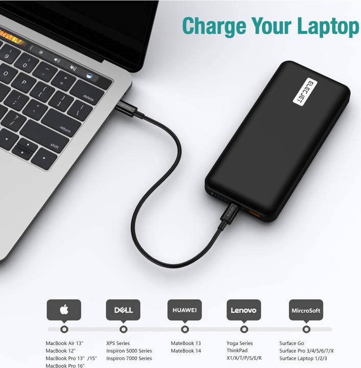 Produktbild Elecjet PowerPie P20 (20000 mAh, 45 W, 74 Wh)