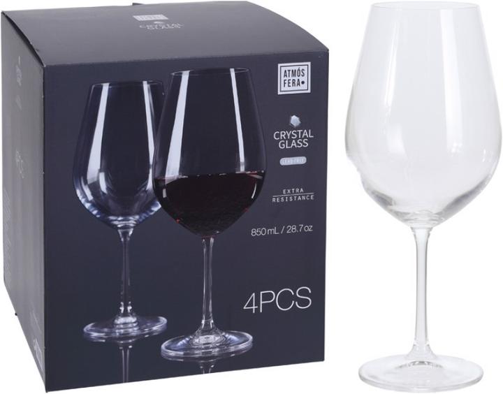 Produktbild Fs-Star Weingläser (85 cl, 4 Gläser, Rotweingläser)