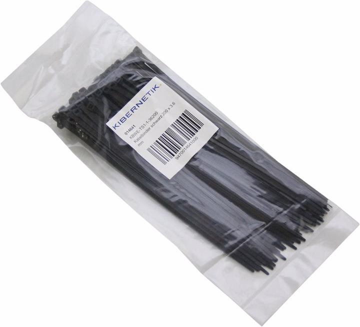 Image du produit Kibernetik KS01 (Serre-câbles en plastique, 200 mm, 100 pcs)