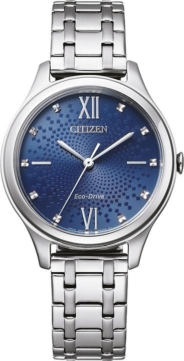 Produktbild Citizen EM0500-73L Eco Drive Damen 30mm 5ATM (Uhr mit Schmuckstein, 30 mm)