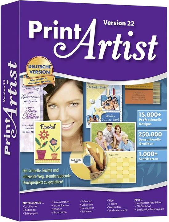 Produktbild Print Artist 22 Platinum (1 User)