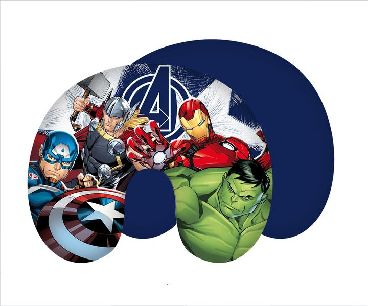 Immagine prodotto Tinisu Cuscino da collo Avengers Heroes cuscino da viaggio cuscino da collo 28cm x 33cm (Cuscino per testa e collo)