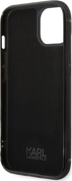 Image du produit Karl Lagerfeld KLHCP14MCSSK iPhone 14 Plus 6,7" hardcase czarny/black Signature Logo Cardslot (Apple iPhone 14 Plus)