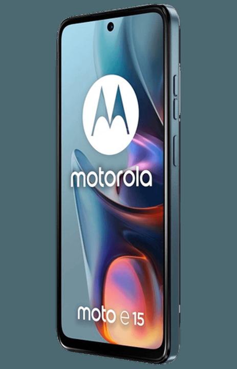 Actual product image Motorola moto e15 (64 GB, Light blue, 6.67", Dual SIM, 32 Mpx, 4G)