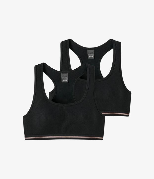 Immagine prodotto Schiesser 2Pack Bustiers per ragazze adolescenti (176, Confezione da 2)