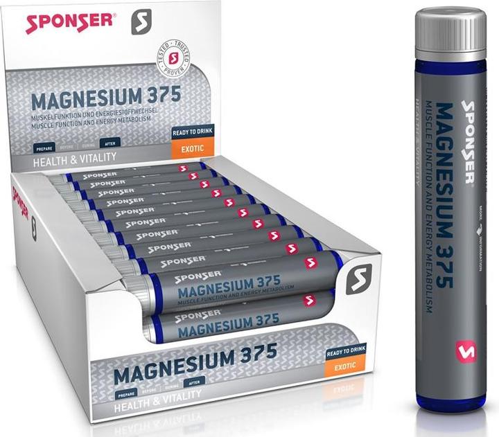 Image du produit Sponser Ampoules de magnésium 250 (Multifruit, 30 x)