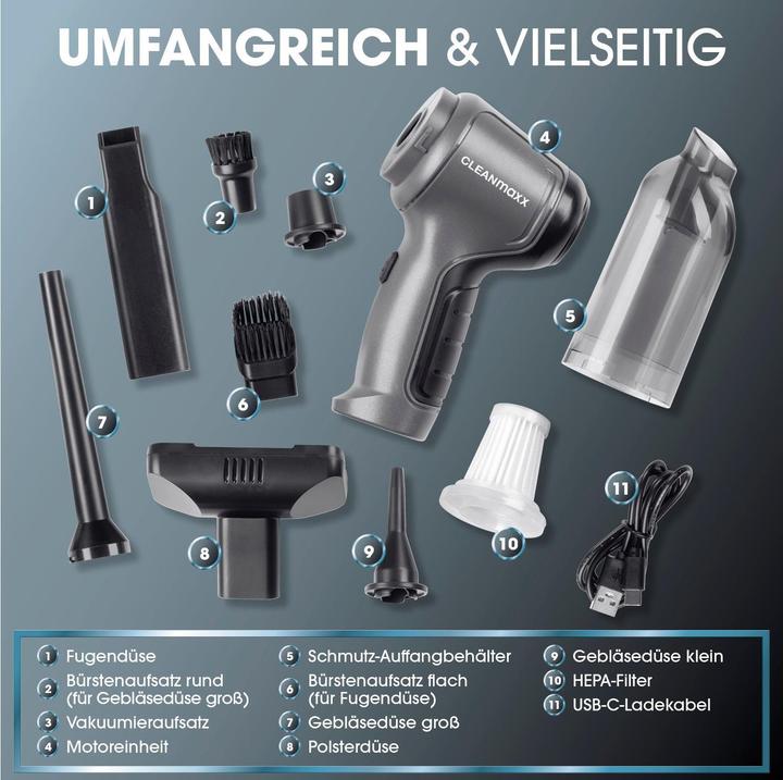 Produktbild CleanMaxx Handstaubs