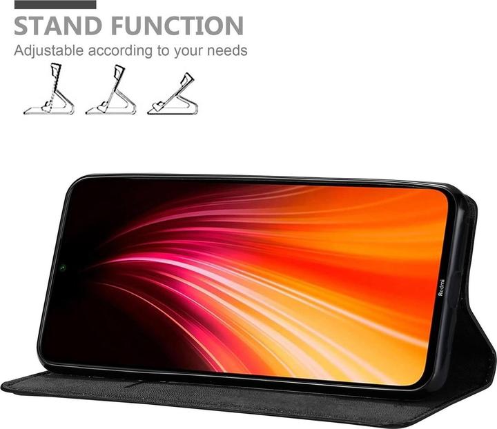 Productafbeelding Cadorabo Boek Onzichtbare Magneethoes (Xiaomi Redmi Note 8)
