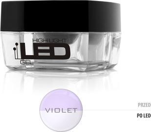 Silcare High Light Led Gel Medium-Knelt Uniphase Gel Is Violet 15G