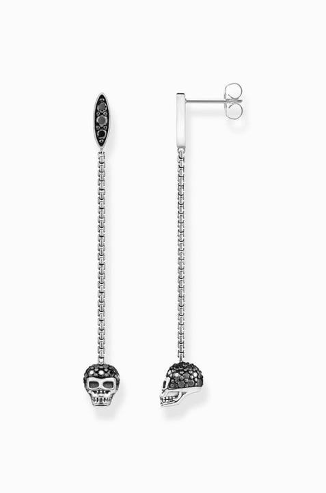 Produktbild Thomas Sabo Totenkopf Ohrringe (Geschwärzt, 925 Sterlingsilber)