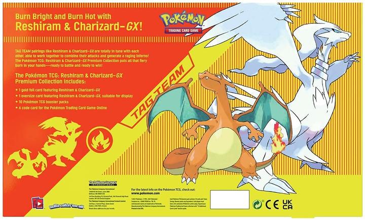 Immagine prodotto Pokémon Reshiram & Charizard- GX Premium Collection (Inglese, Box Set e Collezione)