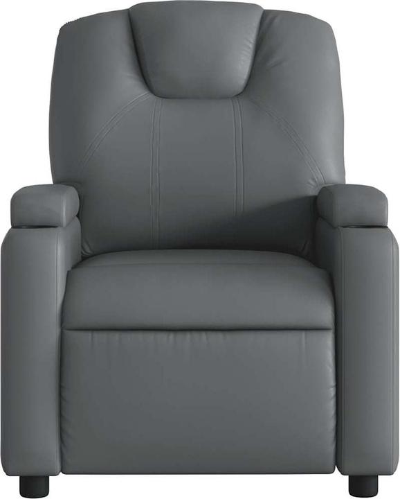 Image du produit VidaXL Fauteuil de massage gris similicuir,Couleur : gris,Matériaux