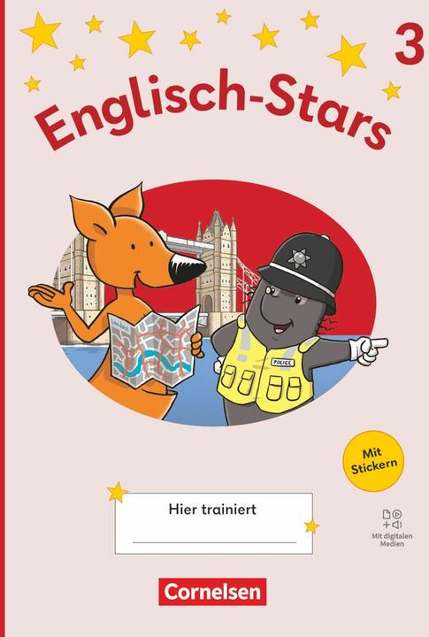 Image du produit Englisch-Stars, Allgemeine Ausgabe 2025, 3. Schuljahr, Übungsheft, Mit Lösungen und digitalen (Allemand, 2025)