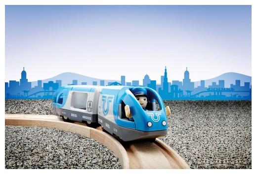 Actual product image Brio Blue passenger train