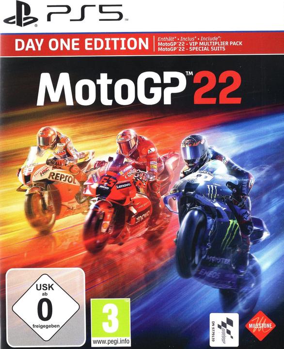Milestone MotoGP 22 Day One Edition (PS5) (PS5, FR, DE, IT)