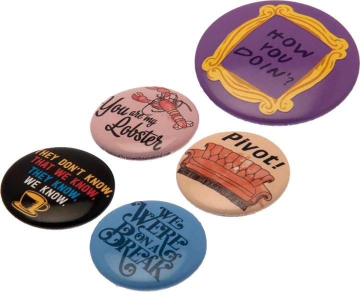 Produktbild Friends Abzeichen 6erPack