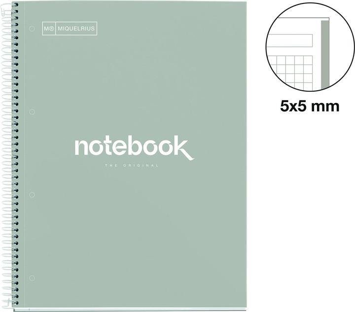 Image du produit Miquelrius Emotions Notebook (A4, Quadrillé, Couverture rigide)