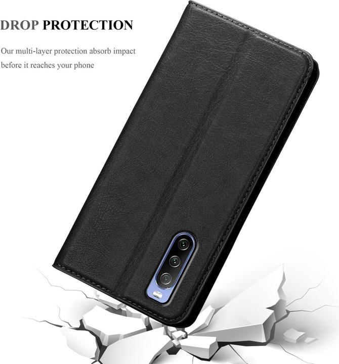 Actual product image Cadorabo Book Invis. Magnet sleeve (Sony Xperia 10 III)