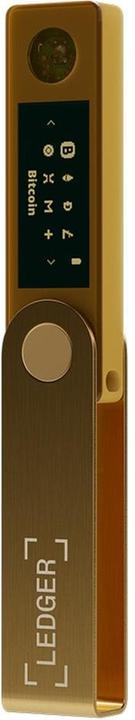 Produktbild Ledger Nano X - Gold (Bitcoin, Ethereum Classic, Litecoin, Dogecoin, Dash, Weitere)