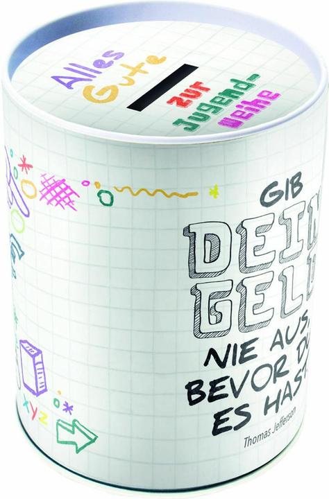 Produktbild Magni Spardose Zur Jugendweihe Metall mit Deckel
