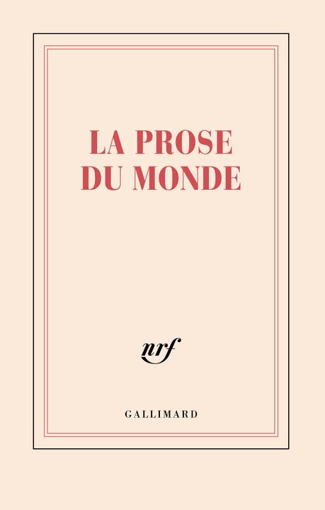 Produktbild La prose du monde : carnet ligné (Französisch, Merleau-Ponty Maurice, 2015)