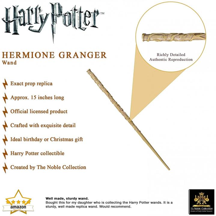 Produktbild Noble Collection Harry Potter: Hermine Granger's Zauberstab