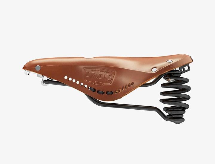 Produktbild Brooks Running BROOKS Fahrradsattel Flyer Carved, Honey