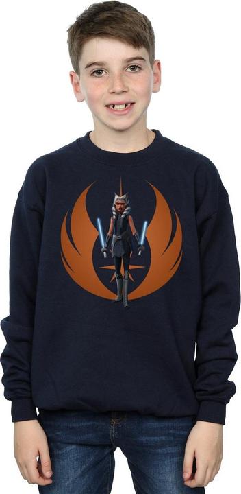 Immagine prodotto Star Wars Clone Wars Ahsoka Rebel Pose Felpa Ragazzi (152, 158)