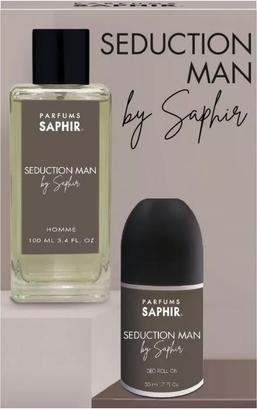 Saphir Seduction Eau De Parfum Spray 100ml und Roll-On 50ml Set (Eau de Parfum)
