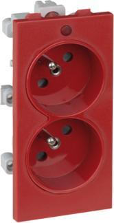 Image du produit Kontakt Simon CIMA double socket avec (0.05 m)