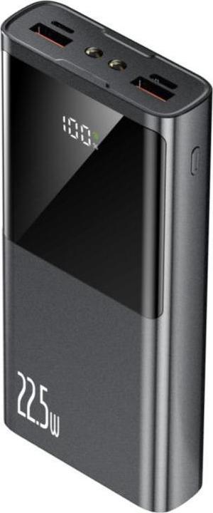 Tech-Protect Powerbank PB13 20000mAh 22.5W 2x USB-A / USB-C / Lightning with USB-C / USB-A cable - g (20000 mAh, 22.50 W)
