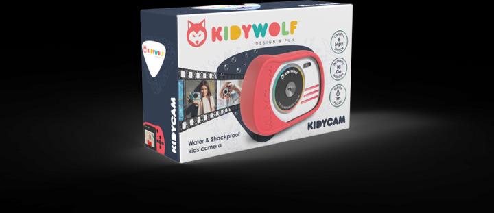 Actual product image Kidywolf Kidy Camera - pink version