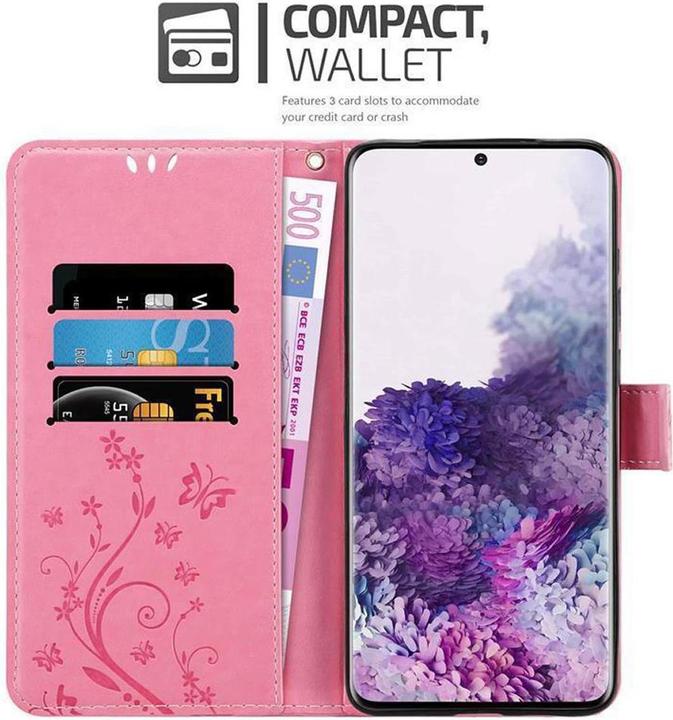 Actual product image Cadorabo Flower Book Cover (Samsung Galaxy S20+)