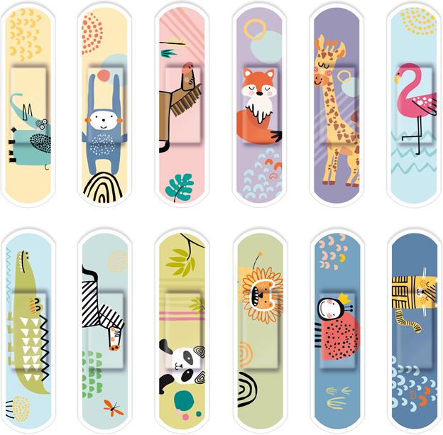Actual product image Hansaplast Animals (20 x)