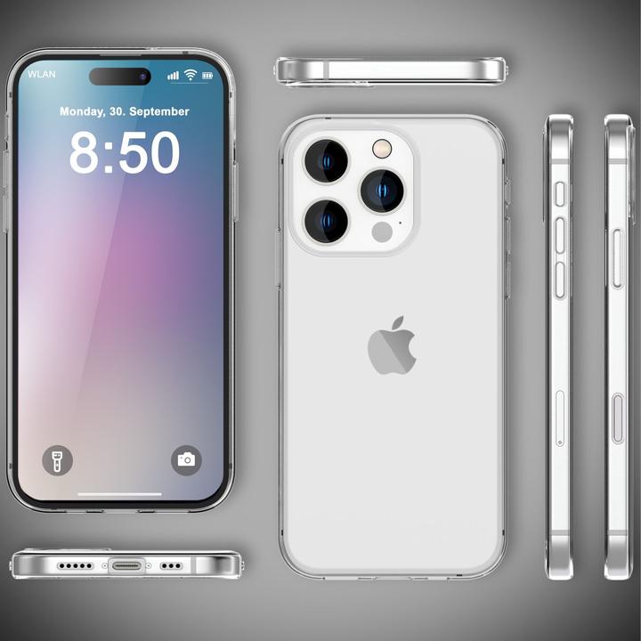 Produktbild Nalia Klare 360 Grad Hülle (Apple iPhone 16 Pro)