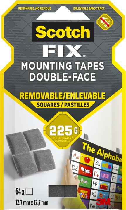 Actual product image Scotch Scotch-Fix Removable Mounting Squares (0.23 kg)