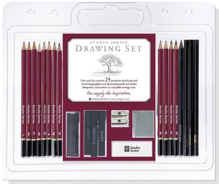 Immagine prodotto Set da disegno per artisti 26 strumenti - 228050 (26 x)