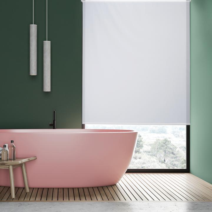 Actual product image Relaxdays Shower roller blind (120 x 4.5 x 240 cm)