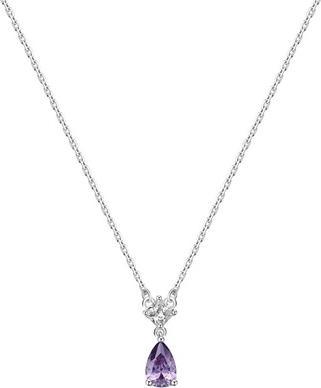 Brosway Magic Purple Fancy Silver Necklace Fmp111