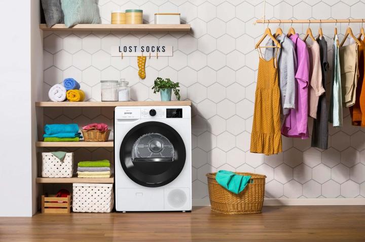 Image du produit Gorenje DNE82/GN Sèche-linge à pompe à chaleur A++ 8kg Demi-charge TwinAir (8 kg)